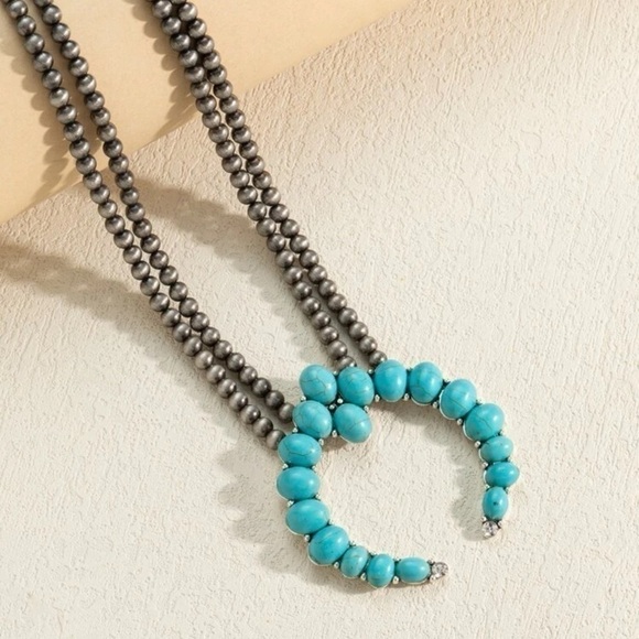 Emery ROSE Turquoise Decor Necklace - Picture 2 of 3